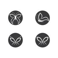 Butterfly Icon Set vector