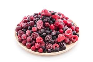 A bowl of mixed berries photo