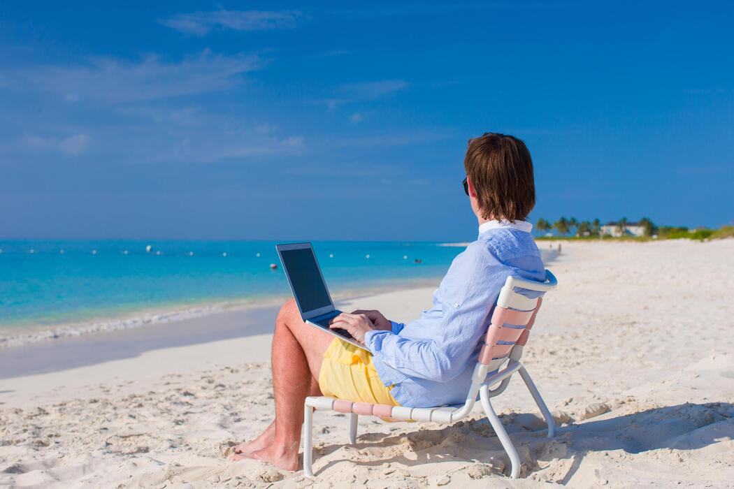 Work Beach Stock Photos, Images and Backgrounds for Free Download