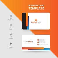 Modern creative and clean business card template