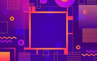 Purple Geometric Shapes Background vector