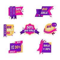 Special Offer in Ribbon Label vector