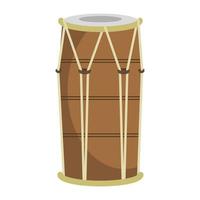 icono de instrumento de música de tambor vector