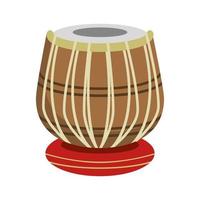 icono de instrumento de música de tambor vector