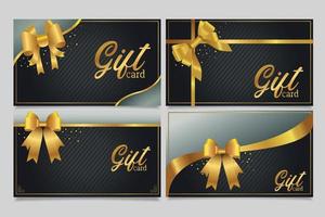 Luxurious Ribbon with Gold Color vector