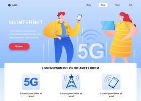 5g Internet Flat Landing Page