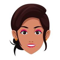 Indian woman's face avatar