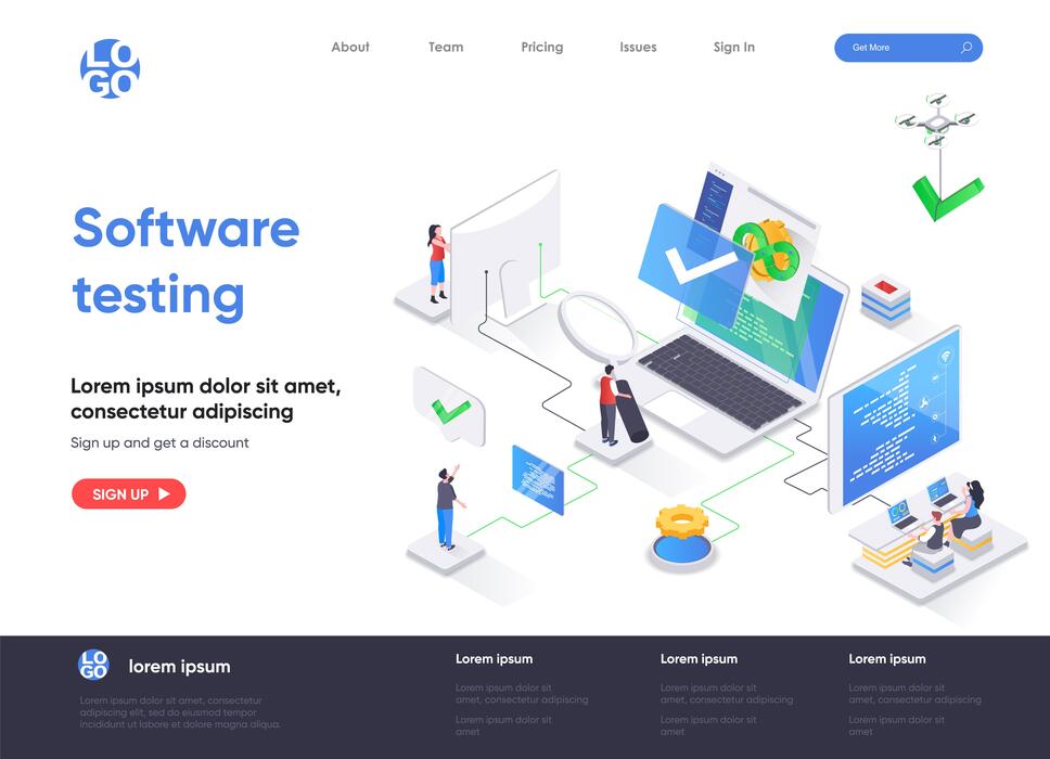 Software Testing Vector Art, Icons, and Graphics for Free Download