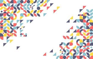 Colorful Geometric Background vector