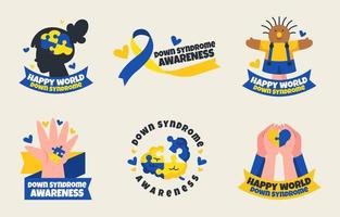 Raising Awareness for Down Syndrome People vector