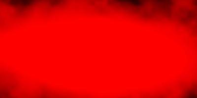 Dark Red pattern with clouds. vector