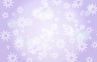 Blurred Purple Star Background with Bokeh Effect vector