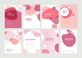 Cover design templates vector