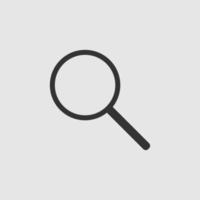 Free search icon vector