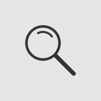 Free search icon vector