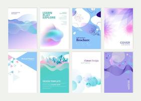 Cover design templates vector