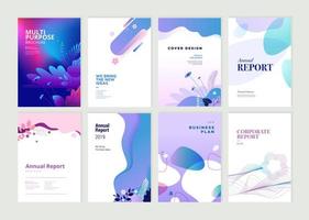 Cover design templates vector