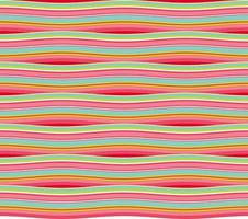 Striped waved pattern vector