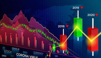 Stock Market Charts vector
