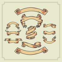 Free Vector of the Day #651: Vintage Ribbon Vector - Graphic