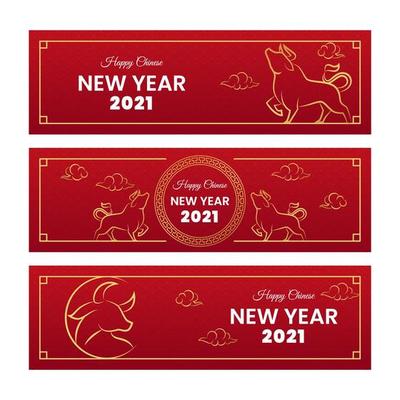 Chinese New Year 2021 Concept