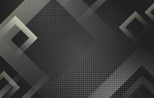 Black Square Overlapping Background vector