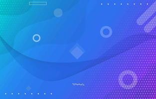 Blue and Purple Gradient Background vector