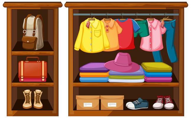 Wardrobe Vector Art, Icons, and Graphics for Free Download