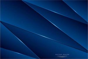 Modern blue metallic background vector