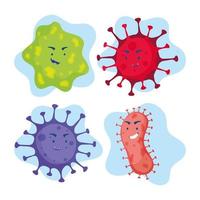 Mean viruses character set vector