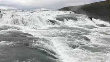 Gushing Waterfalls Closeup 4K video