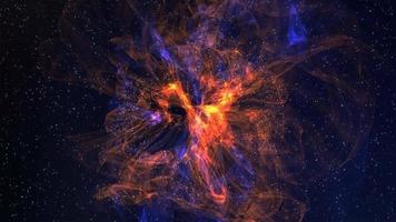 Fiery Nebula 4K Motion Background video