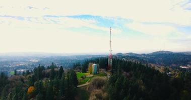 Drone Footage of Radio Tower  video