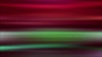 röda rosa och gröna mjuka linjer bleknar på svart bakgrund video