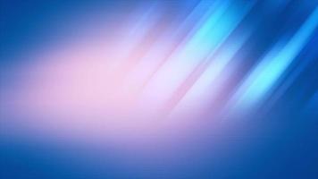 Blue soft light rays fading and moving on pink and blue background video