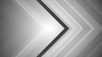 Grayscale arrows fading and moving to the right of the scene video