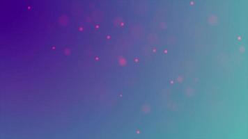 ciclo di luci rosa morbide che cadono e dissolvenza su sfondo blu 4K
