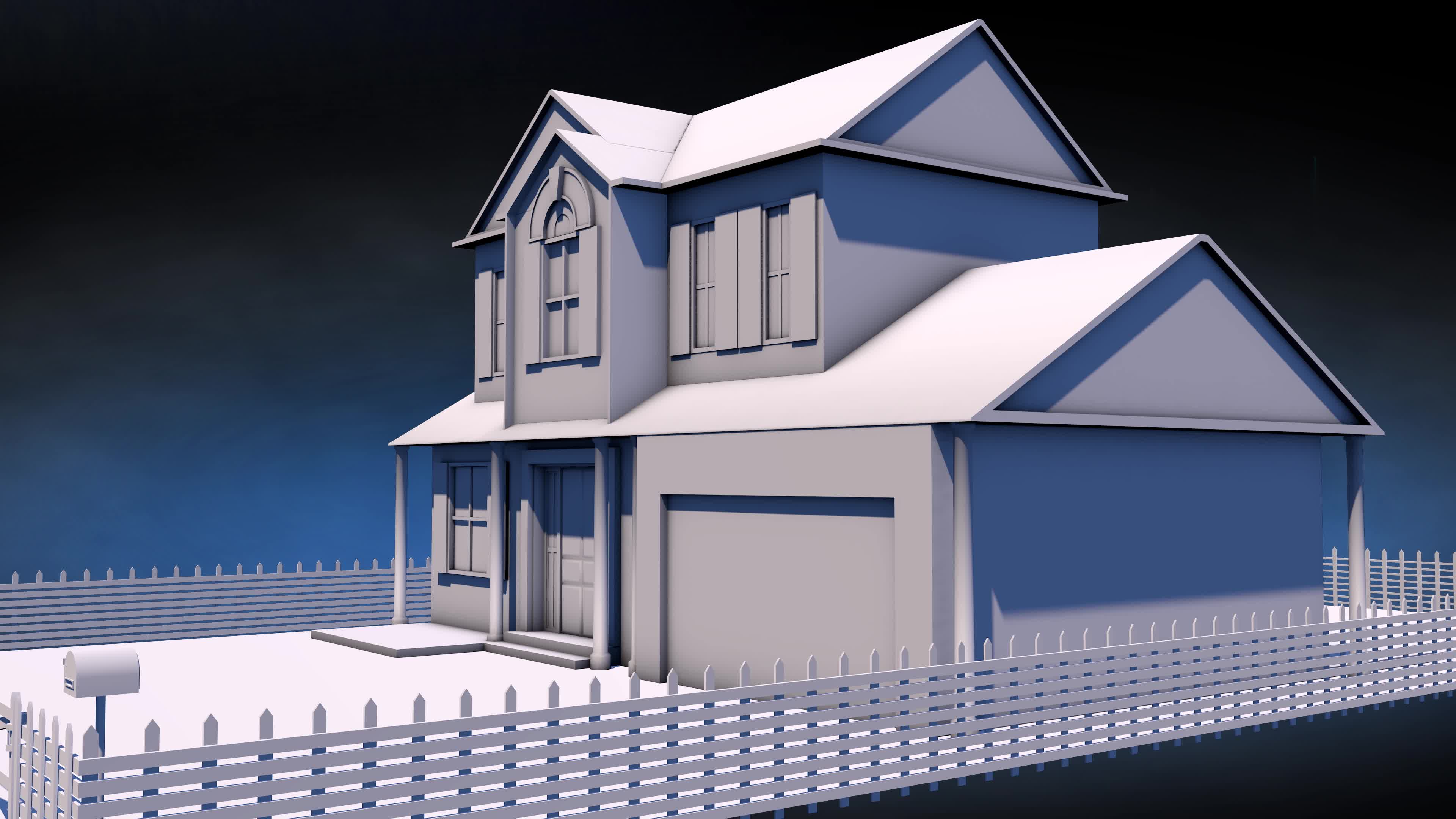 Digitale Haus Blaupause In 4k 1616042 Stock Video Bei Vecteezy