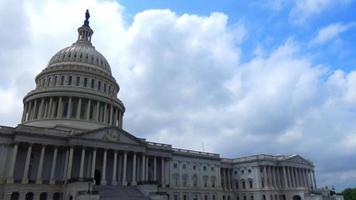 Front of Capital Building 4K video