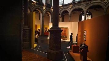 Ausstellung und Architektur des Palastes von Iturbide Mexico