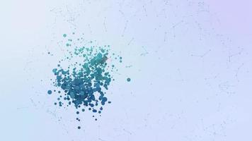 locatiepictogram animatie bubbels splatter morphing-elementen video