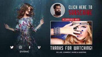 Youtube Channel End Screen AE Template 20 motion_graphic