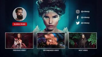 Youtube Channel End Screen Mogrt Template 11 motion_graphic