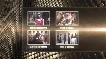 Awards Show Four Screen Feature Screen Mogrt Template motion_graphic