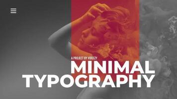 Modern Typography Titles After Effects Template 18 motion_graphic