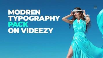 Modern Typography Titles After Effects Template 23 motion_graphic