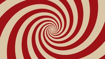 Hypnotic Spiral Background Rotating
