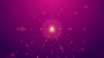 Abstract Starburst Light Rays Background video