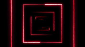 astratto sfondo digitale al neon labirinto seamless loop