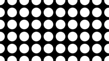 composición dinámica en blanco y negro con escala de puntos video